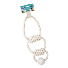 Dog Tiple Tug-Rope with Ball